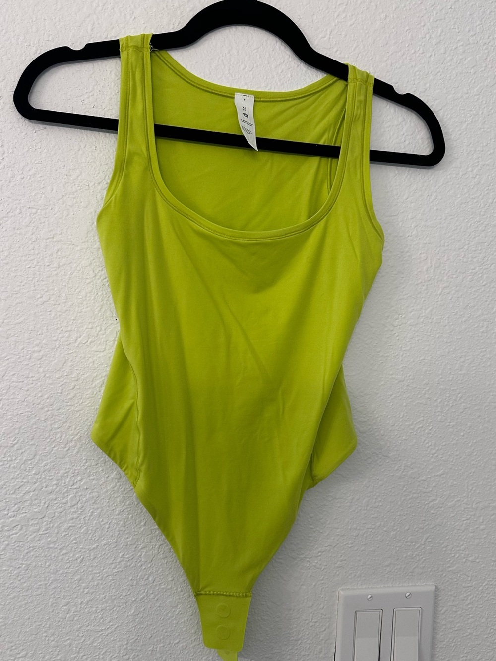 Wundermost Ultra-Soft Nulu Square-Neck Sleeveless Bodysuit